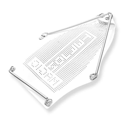 Picture of Magic Teflon Iron Shoe Cover Iron Plate Protector For Steam Iron Heat-Safe Teflon Ironing Shoe Iron Protection Sheet For Clothes & Laundry Board White