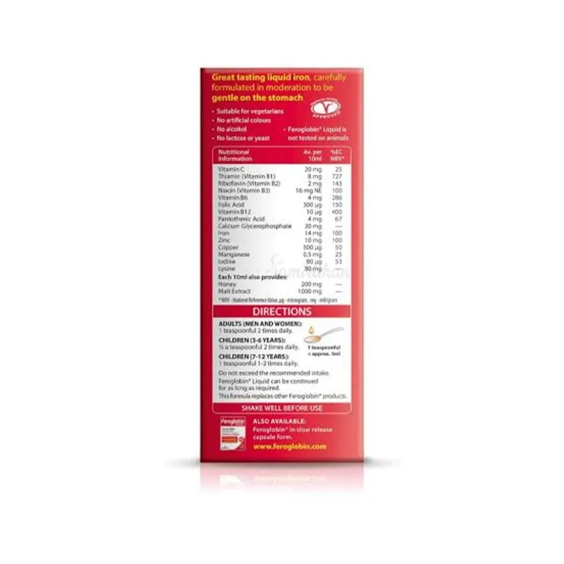 Picture of Feroglobin Liquid (Uk) - 200Ml