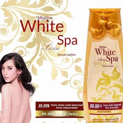 Picture of Mistine White Spa Swiss Gold Serum Lotion - 200Ml