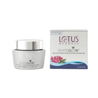 Picture of Lotus Whiteglow Skin Whitening & Brightening Nourishing Night Creme - 60Gm