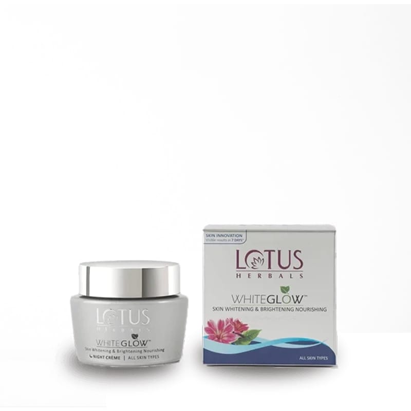 Picture of Lotus Whiteglow Skin Whitening & Brightening Nourishing Night Creme - 60Gm