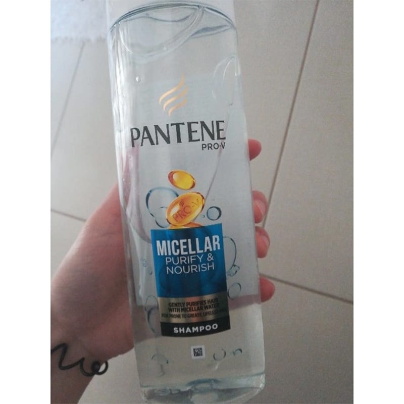 Picture of International product Hair care Pantene Shampoo micellar used for male/female - 400 ml