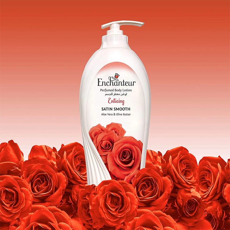 Picture of International Malaysia product Enchanteur Enticing BODY LOTION used for male/female - 500 ml
