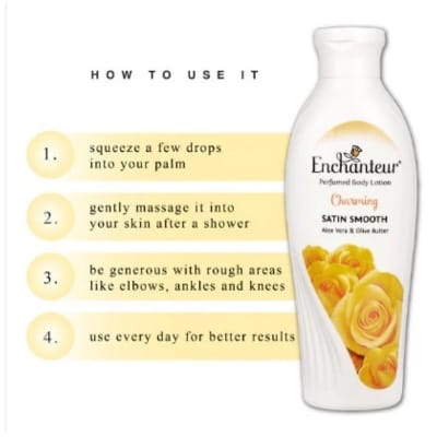 Picture of International Malaysia product Enchanteur Charming BODY LOTION used for male/female - 250 ml