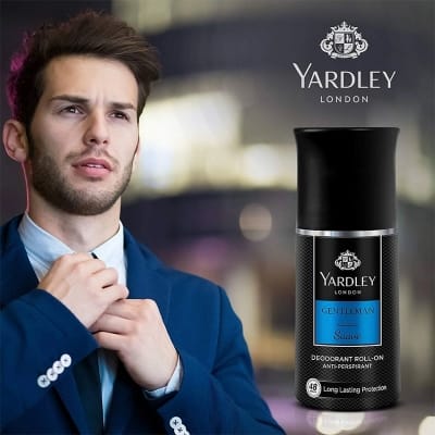 Picture of International UAE product Deodorant Roll on Yardley GENTLEMAN elite used for male - 50 ml