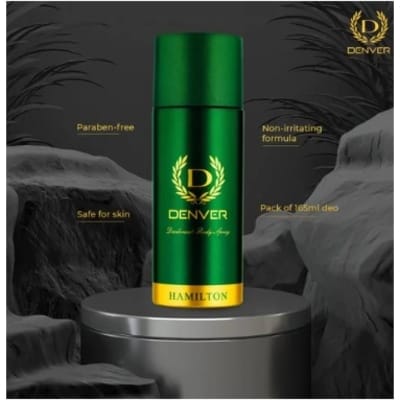 Picture of Indian product Body Spray Denver HAMILTON Used for male - 165 ml