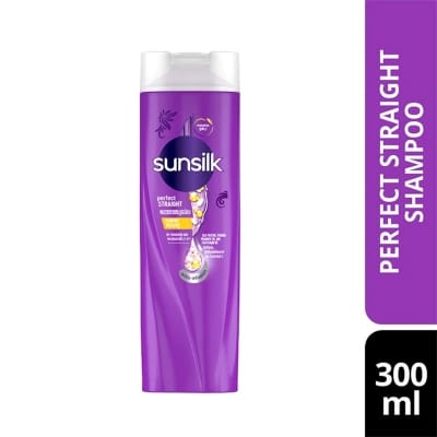 Picture of International Thailand product hair care product Sunsilk shampoo Perfect STRAIGHT used for male/ female - 300 ml