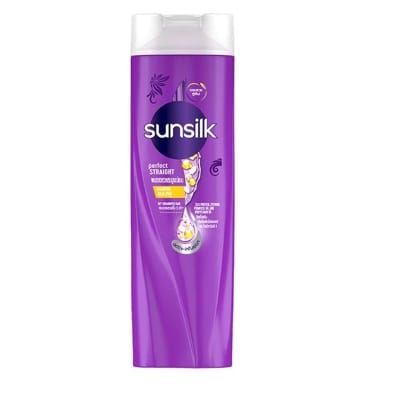 Picture of International Thailand product hair care product Sunsilk shampoo Perfect STRAIGHT used for male/ female - 300 ml