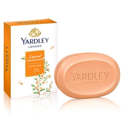 Picture of International England product Yardley LONDON IMPERIAL SANDALWOOD body soap - 100 gm