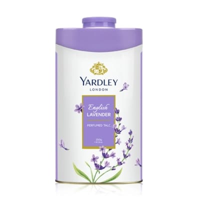 Picture of Yardley English LAVENDER talcum powder used for male/ female/ baby - 250 GM