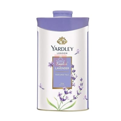 Picture of Yardley English LAVENDER talcum powder used for male/ female/ baby - 250 GM