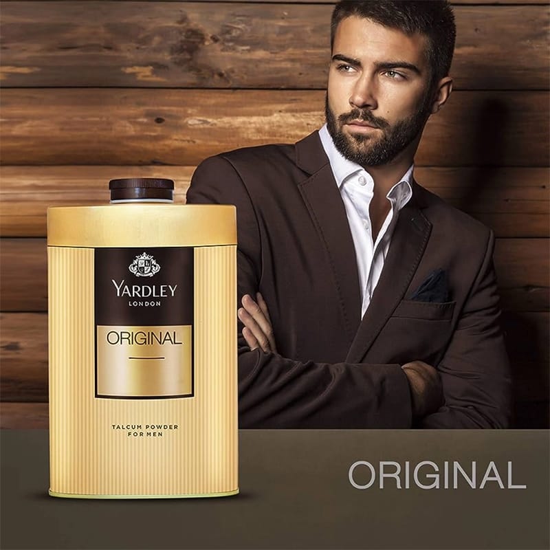 Picture of International England product Yardley talcum powder used for male - 250 GM