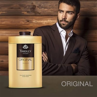 Picture of International England product Yardley talcum powder used for male - 250 GM
