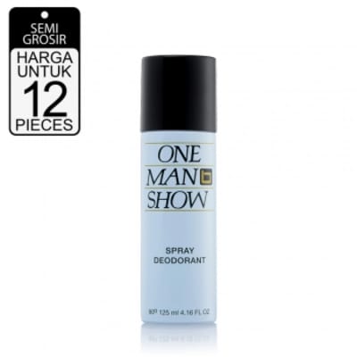 Picture of International France product One Man show body spray silver edition used for male - 200 ml