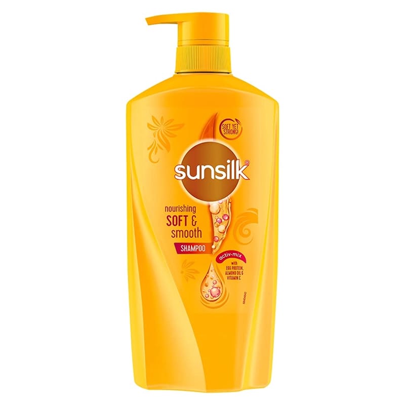 Picture of International Thailand product hair care product Sunsilk shampoo Soft and Smooth used for male/ female - 625 ml