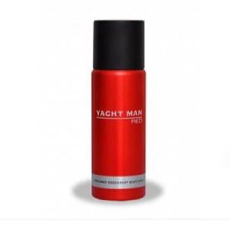 Picture of International UAE product Body Spray Yacht man RED used for male - 200 ml