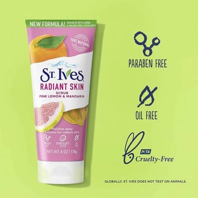 Picture of International USA product ST Ives Radiant Skin face scrub - 170 GM