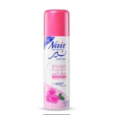 Picture of International UK product unwanted Hair removal spray Nair rose fragrance used for male/ female - 200 ml