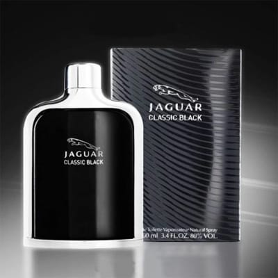 Picture of International France product Body perfume party scent Jaguar Classic Black used for male - 100 ml