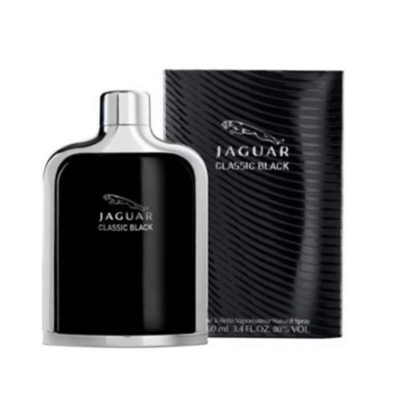 Picture of International France product Body perfume party scent Jaguar Classic Black used for male - 100 ml