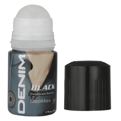 Picture of International UAE product DENIM BLACK body deodorant Roll on for male - 50 ml