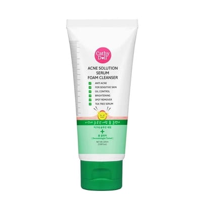 Picture of International Thailand product Skin care Cathy Doll Acne Solution Serum Foam cleanser - 100 ml