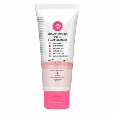 Picture of International Thailand product Skin care Cathy Doll Aura Whitening Serum Foam cleanser - 100 ml