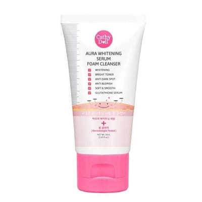 Picture of International Thailand product Skin care Cathy Doll Aura Whitening Serum Foam cleanser - 100 ml