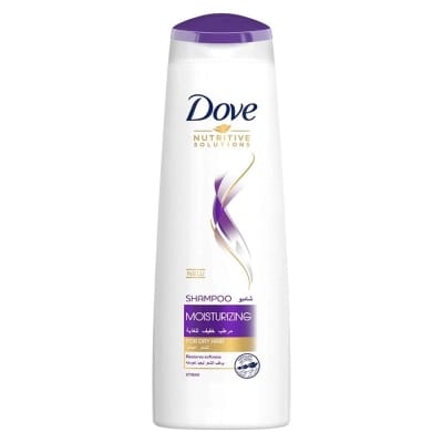 Picture of International UAE Product Dove Moisturizing For Dry Hair Shampoo Used For Male / Female 400 Ml