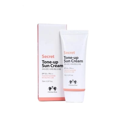 Picture of International Korean product Secret Tonup Sun cream SPF50+ PA+++ Used For male / female 70 Ml