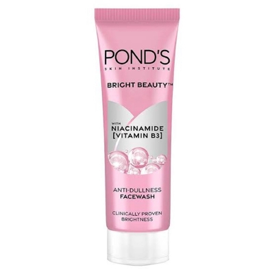 Picture of international Indian Product ponds Bright beauty Niacinamide(vitamine B3) Face wash 100gm