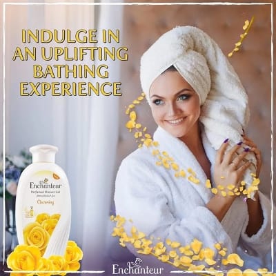 Picture of International Malaysian Product Enchanteur perfumed Shower Gel With Roses,muguet & Citrus Used For Male /female - 550 Ml