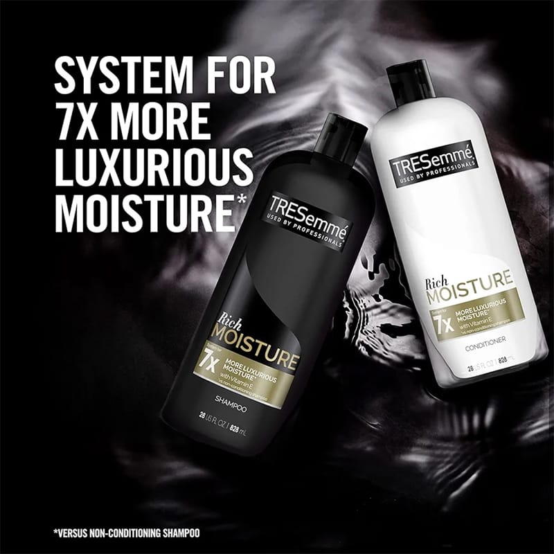 Picture of International USA product Tresemme shampoo rich moisture 7X Used For male /Female -  828 Ml