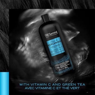 Picture of International USA product Tresemme Clean & Replenish pro Vitamin C (3in1) Shampoo Used For Male/female - 828 ML