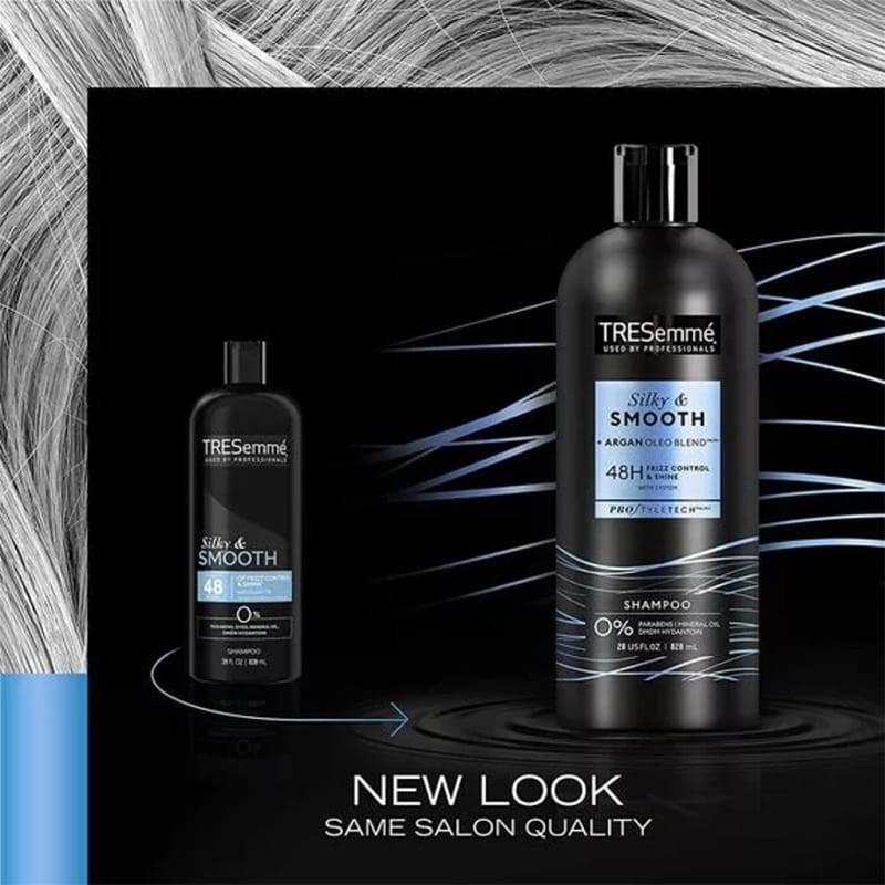 Picture of International USA Product Tresemme Smooth & Silky Shampoo For Used Male / Female 828 Ml