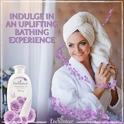 Picture of International Malaysian Product Enchanteur Perfumed Shower Gel Alluring Flavor Used For Male / Female - 550 Ml
