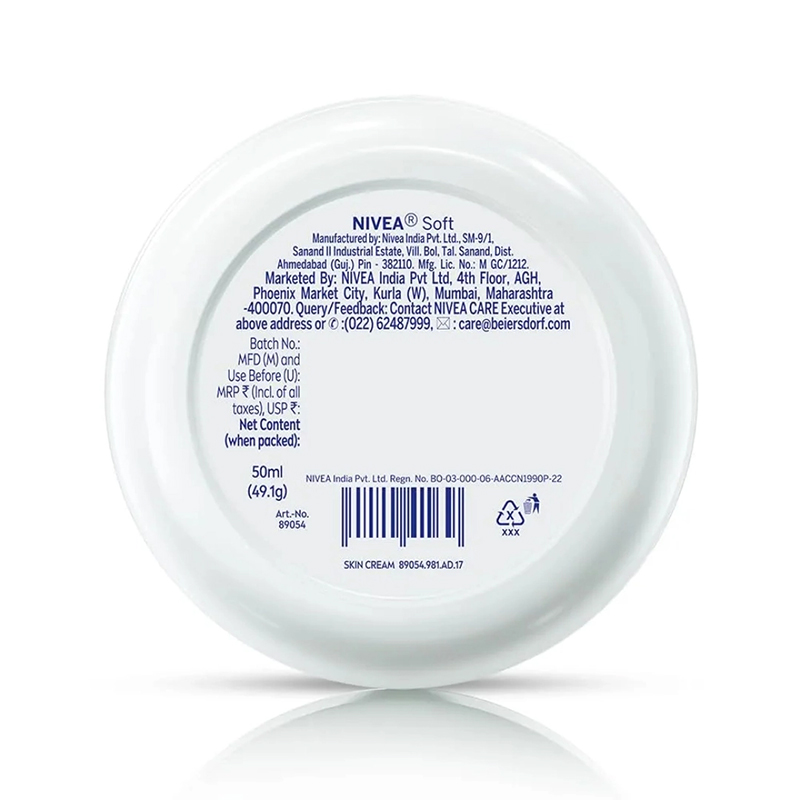 Picture of International Indian Product Refreshingly Soft Jar Moisturizing Cream used For male/female- 50 Ml