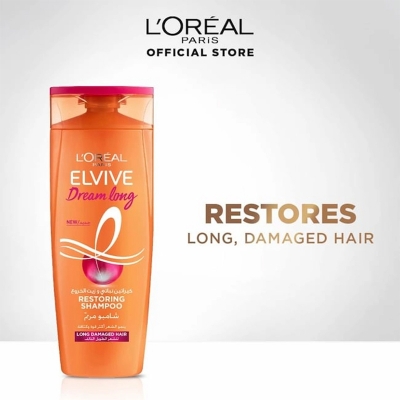 Picture of International Egypt product Hair care Loreal ELVIVE Dream long shampoo used for male/female - 400 ml