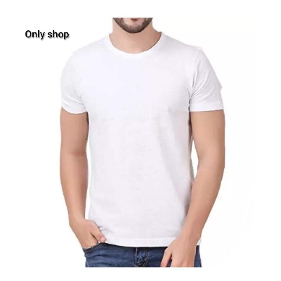 Picture of Half Sleeve Men's T-Shirt - Collection By Fine Tex - White