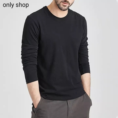Picture of Half Sleeve Men's T-Shirt - Collection By Fine Tex - Black
