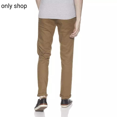 Picture of Tan Twill Gabardine Pant for Men - Brown