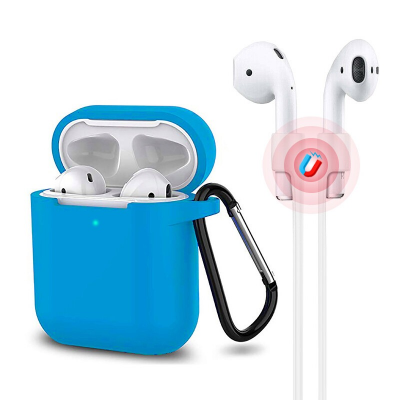 Picture of Portable for Bluetooth Silicone Headphones Drop-proof Covers variety of colors Anti-lost, Tws i8 i9 i10 i11 i12