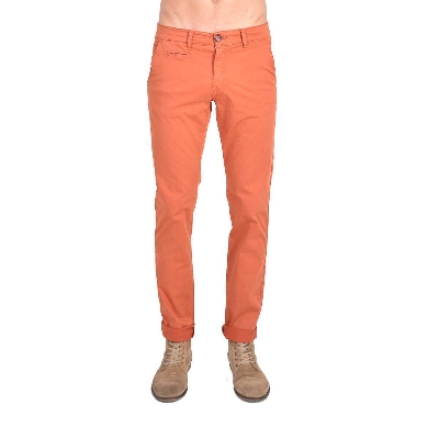 Picture of Men's Narrow Formal Gabardine Pants - Orange
