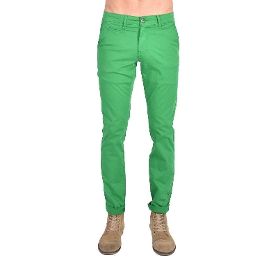 Picture of Men's Narrow Formal Gabardine Pants - Green