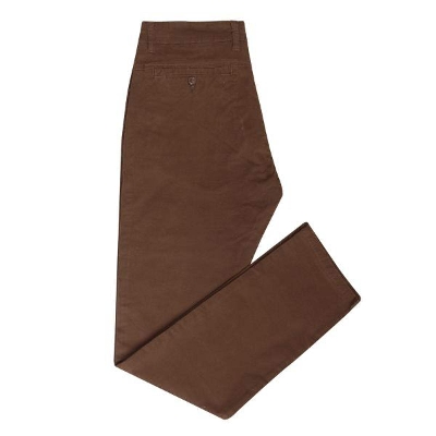 Picture of Men's Narrow Formal Gabardine Pants - Coffee