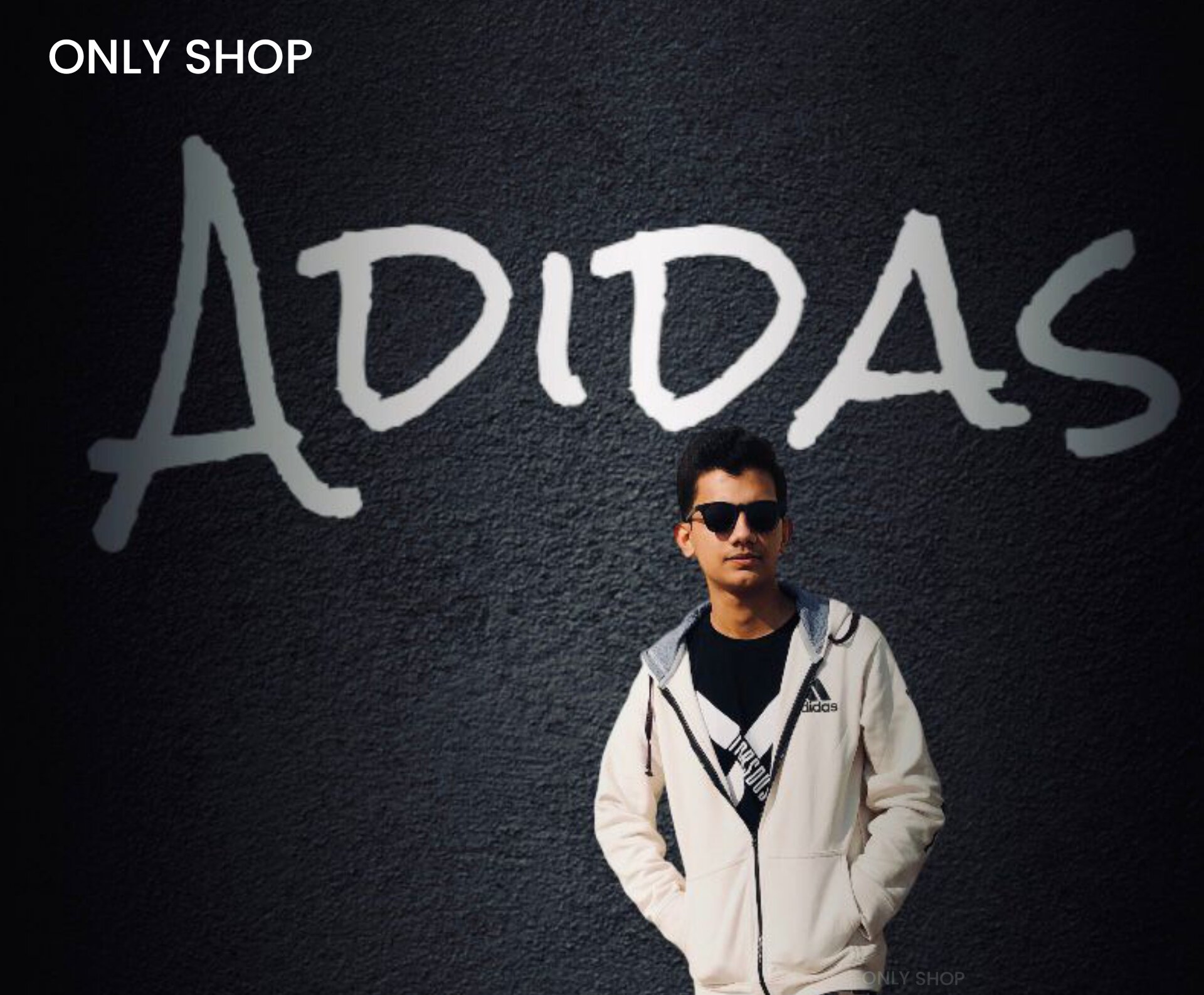 Picture of winter Hoodie For Men - Dark white