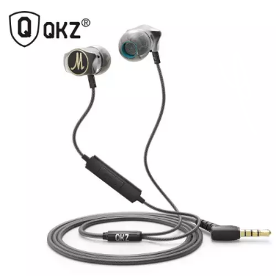 Picture of QKZ DM7 Zinc Alloy In Ear HiFi Earphone Stereo Bass Headset - Black