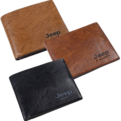 Picture of Men Jeep Wallet with Coin Bag Small Money Purses New Design
