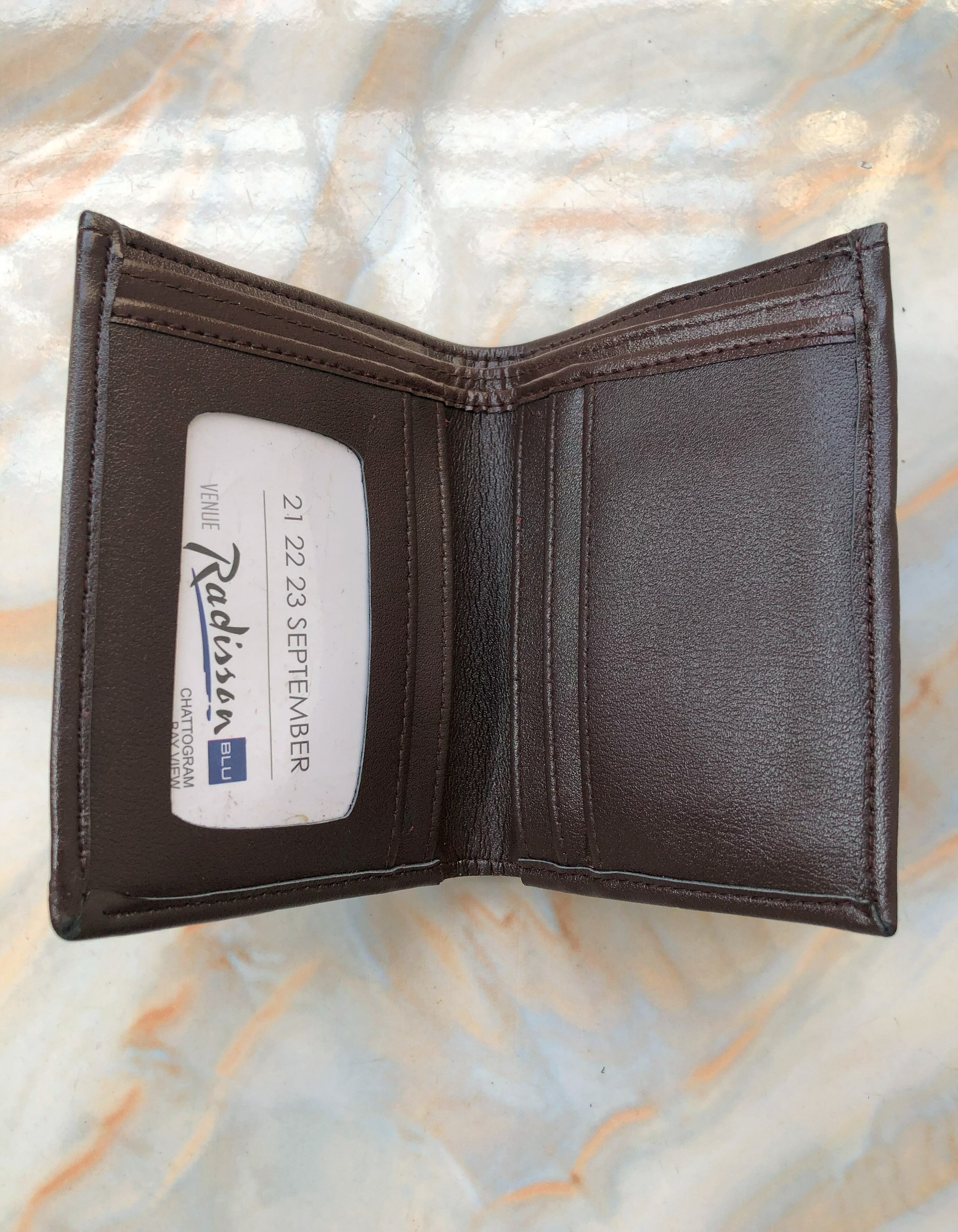 Picture of Best Quality Stylish Zipper Leather Wallet For Men - Wallet