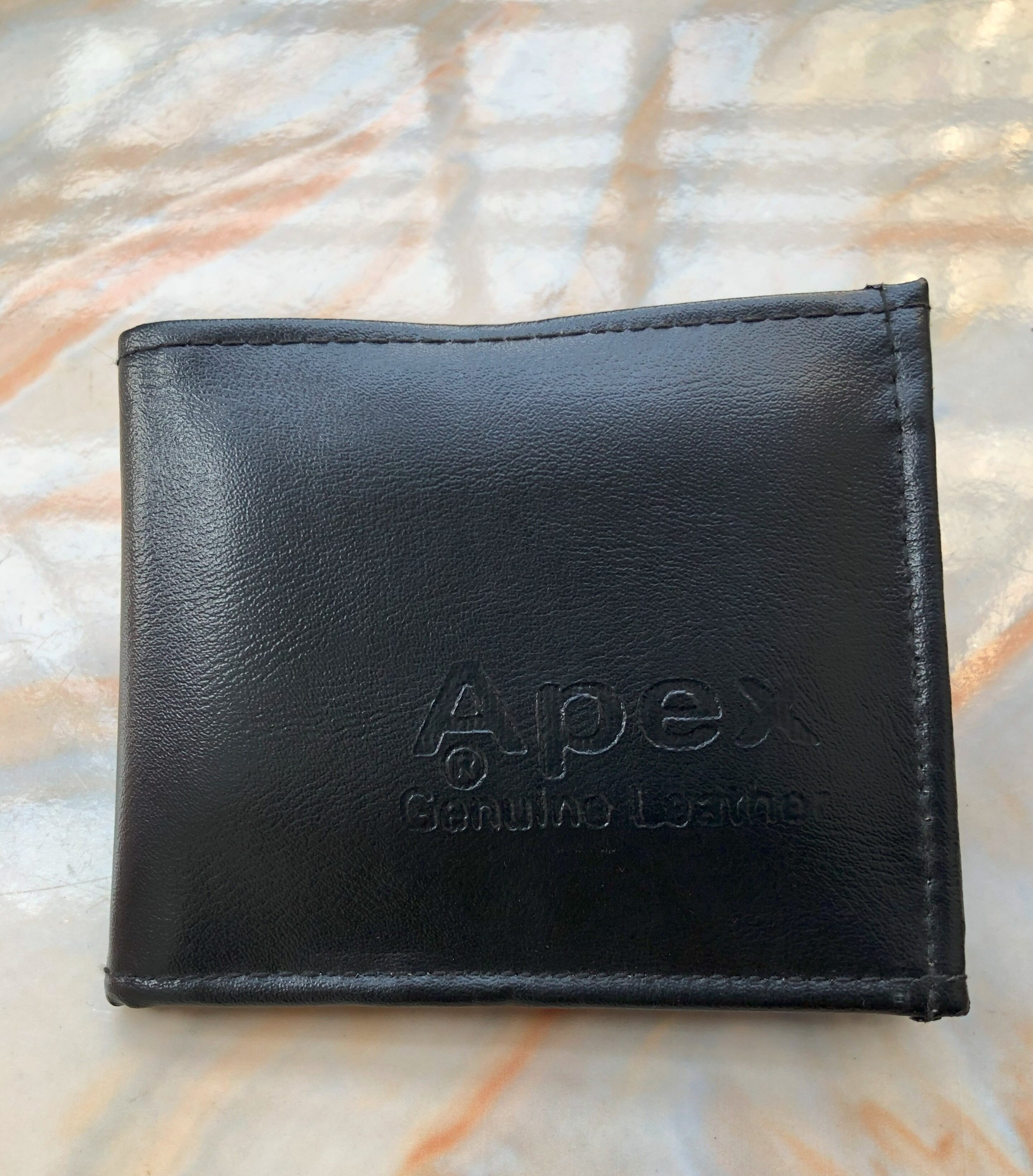 Picture of Artificial Lether Wallet for Men Red  / Black /  Color moneybag